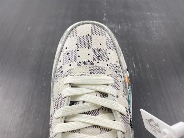 Rep EP Louis Vuitton Nike Air Force 1 Mid By Virgil Abloh Graffiti 0124