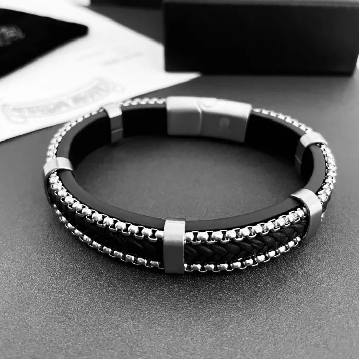 EP Chrome He@rts Bracelet 0119