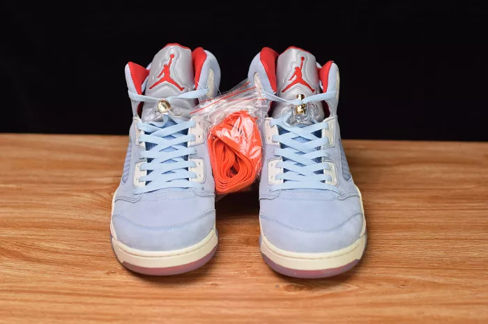 Rep EP Trophy Room x Air Jordan 5 JSP Ice Blue CI1899-400 0113