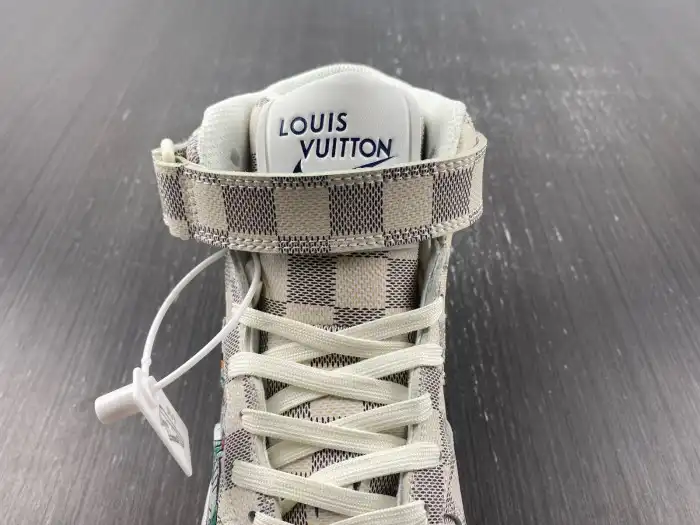 Rep EP Louis Vuitton Nike Air Force 1 Mid By Virgil Abloh Graffiti 0124