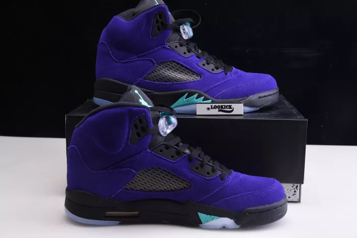 Rep EP Air Jordan 5 Retro Alternate Grape 136027-500 0113