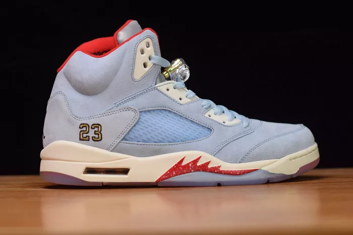 Rep EP Trophy Room x Air Jordan 5 JSP Ice Blue CI1899-400 0113