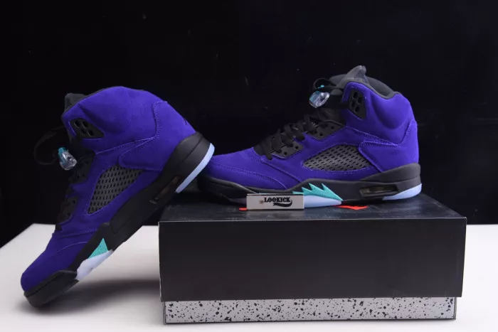 Rep EP Air Jordan 5 Retro Alternate Grape 136027-500 0113