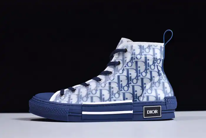 EP DR B23 High Top Oblique Sneaker Blue 0127