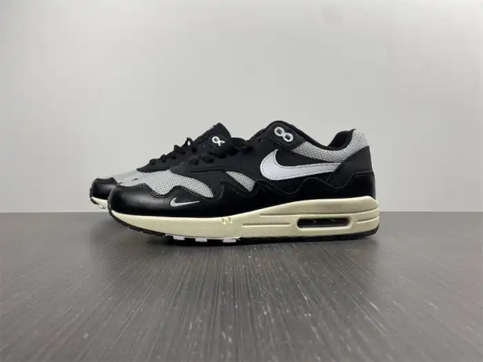 EP Nike Air Max 1 Patta Waves Black (without Bracelet) DQ0299-001 0125