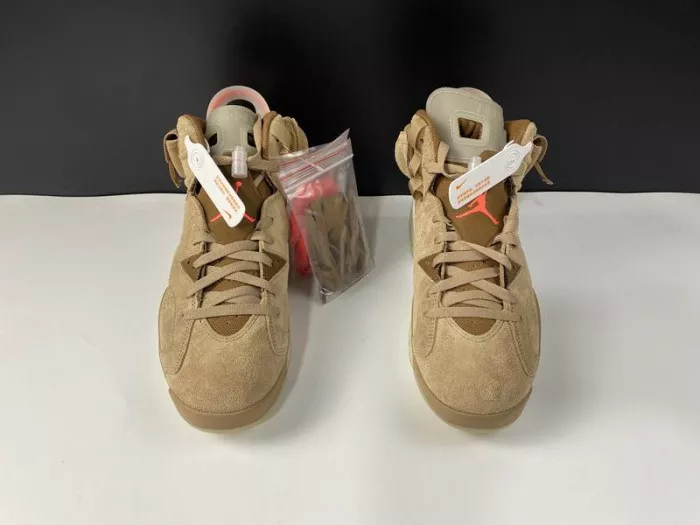 Rep EP Air Jordan 6 Retro Travis Scott British Khaki DH0690-200 0113