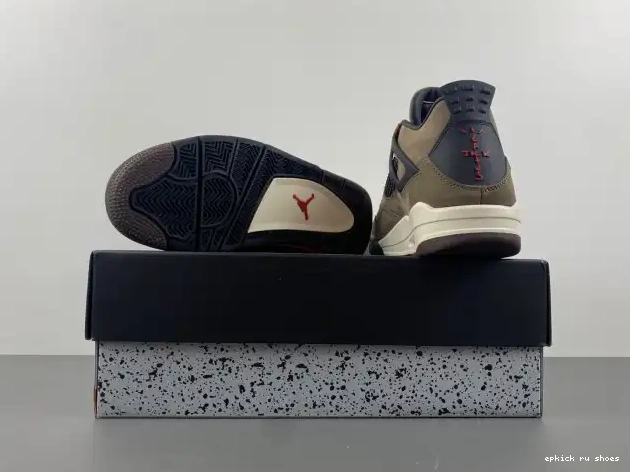 Rep EP Brown Retro Scott AJ4-882335 Air x TS Travis 4 Jordan 0211