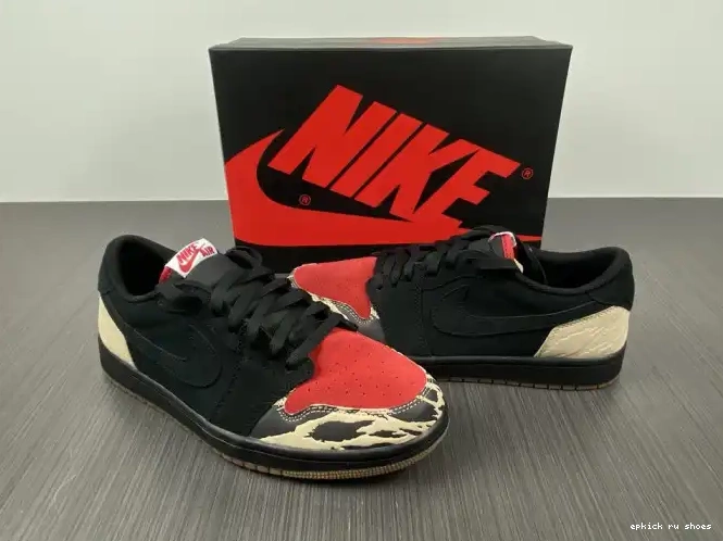 Rep EP DN3400-001 Carnivore x SoleFly Jordan 1 Low Air 0225