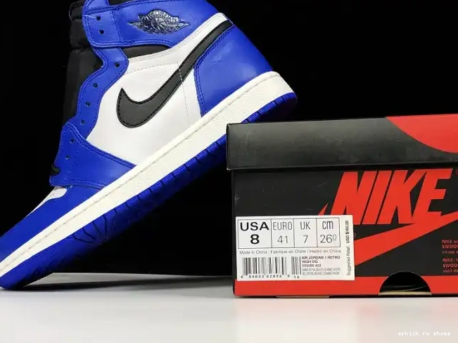 Rep EP 555088 OG Jordan High Royal' Air 'Game Retro 1 - 403 0209