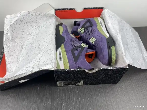 Cheap EP WMNS Canyon Air Jordan 4 AQ9129-500 Purple 0220