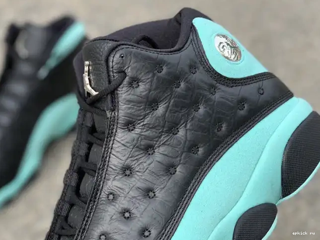 Rep EP Jordan Black 13 Retro 414571-030 Air Island Green 0211