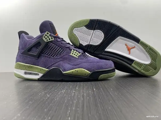 Cheap EP WMNS Canyon Air Jordan 4 AQ9129-500 Purple 0220