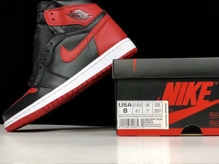 Rep EP Air Jordan 1 Retro High OG Banned 555088-001 0205