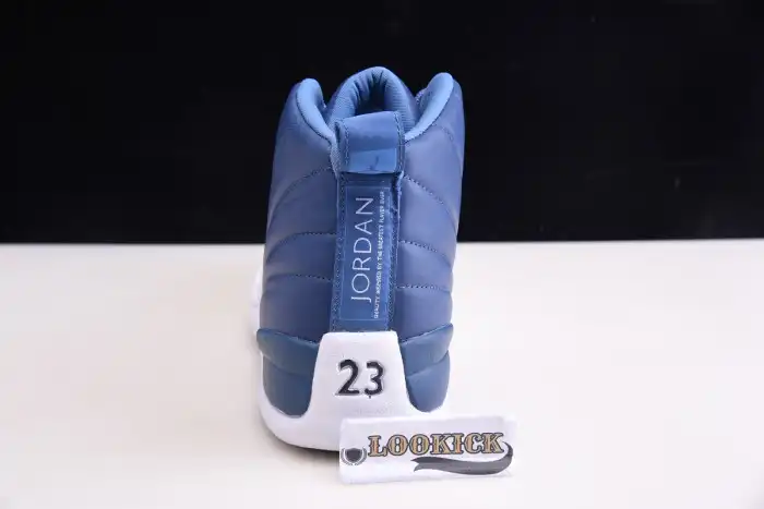 Rep EP Air Jordan 12 Retro Stone Blue 130690-404 0204