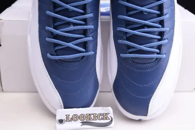 Rep EP Air 12 130690-404 Stone Jordan Blue Retro 0223