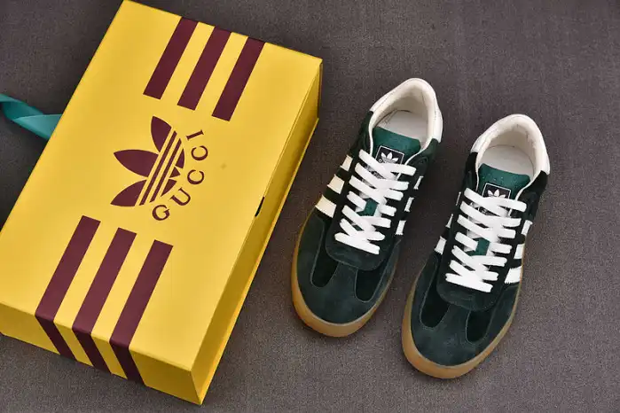 Rep EP Adidas x Gucci Gazelle Sneaker Green 0202