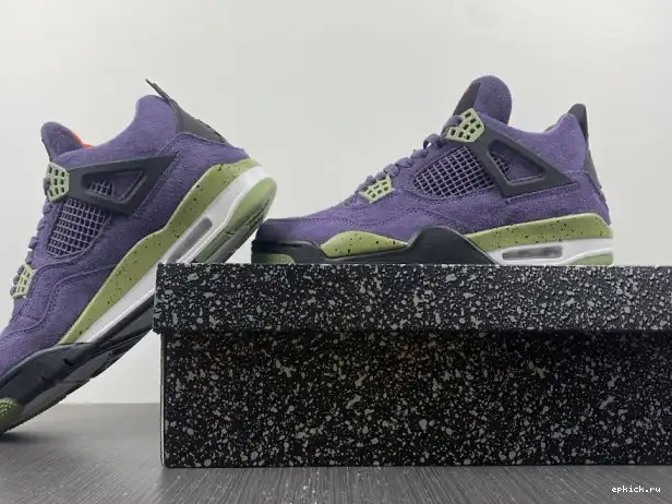 Cheap EP WMNS Canyon Air Jordan 4 AQ9129-500 Purple 0220