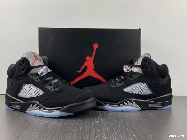 Rep EP Jordan 5 (2016) 845035-003 Black Metallic Retro 0208