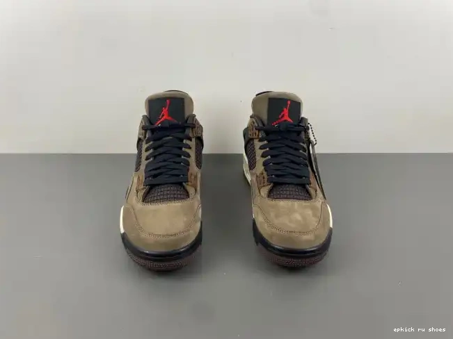 Rep EP Brown Retro Scott AJ4-882335 Air x TS Travis 4 Jordan 0211