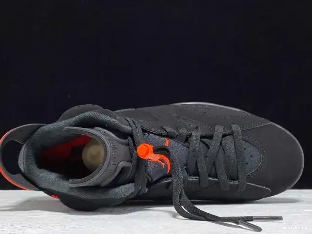 Cheap EP Air Black 6 Infrared 384664-060 OG Jordan Retro 0210