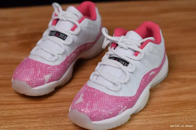 Cheap EP 11 Air Low Snakeskin Jordan Pink WMNS AH7860-106 0226