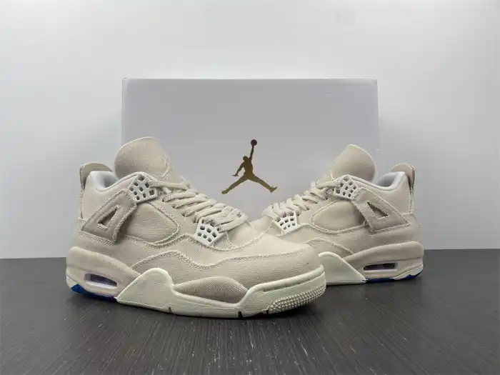 Rep EP Jordan 4 Retro Blank Canvas (W) DQ4909-100 0205