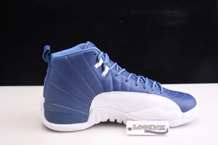 Rep EP Air Jordan 12 Retro Stone Blue 130690-404 0204