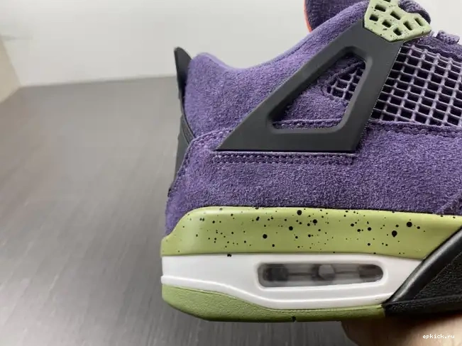 Cheap EP WMNS Canyon Air Jordan 4 AQ9129-500 Purple 0220