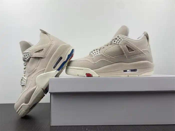 Rep EP Jordan 4 Retro Blank Canvas (W) DQ4909-100 0205