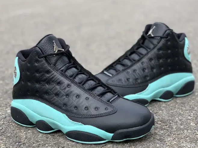 Rep EP Jordan Black 13 Retro 414571-030 Air Island Green 0211