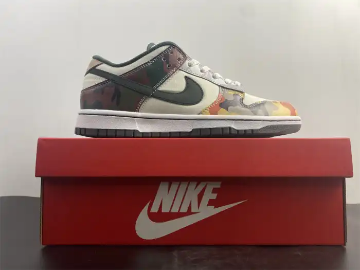 Rep EP Nike Dunk Low SE Sail Multi-Camo DH0957-100 0201