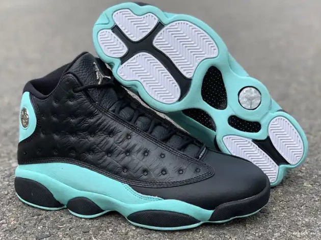 Rep EP Jordan Black 13 Retro 414571-030 Air Island Green 0211