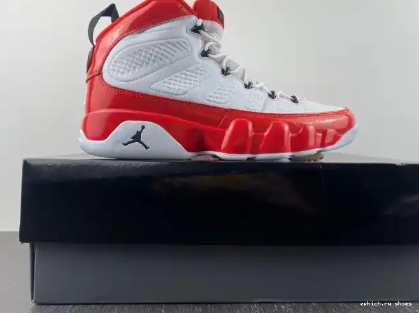 Rep EP White Gym 302370-160 Air Retro Red Jordan 9 0220