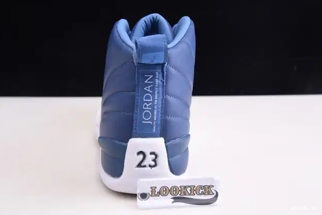 Rep EP Air 12 130690-404 Stone Jordan Blue Retro 0223