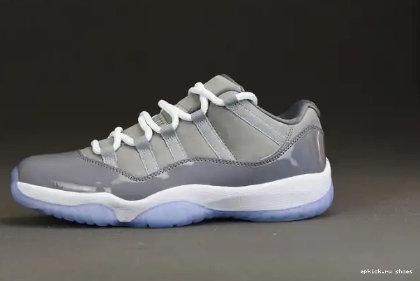 Rep EP 528895-003 Air Jordan Low Grey 11 Cool 0210