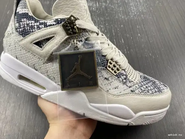 Rep EP 819139-030 Snakeskin Jordan 4 Retro 0211