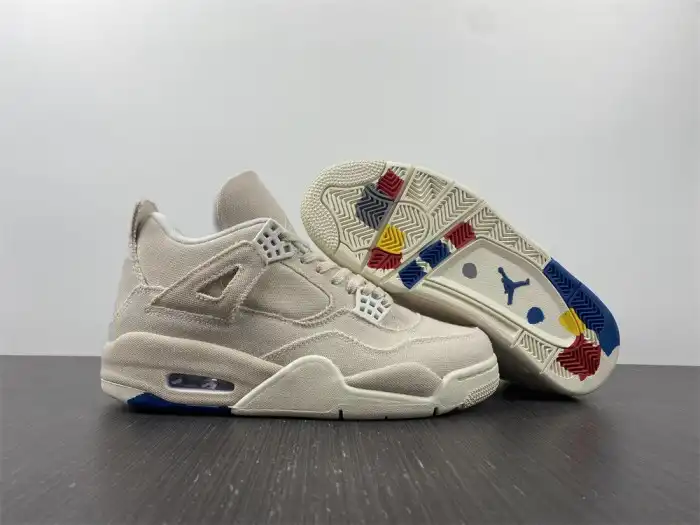 Rep EP Jordan 4 Retro Blank Canvas (W) DQ4909-100 0205