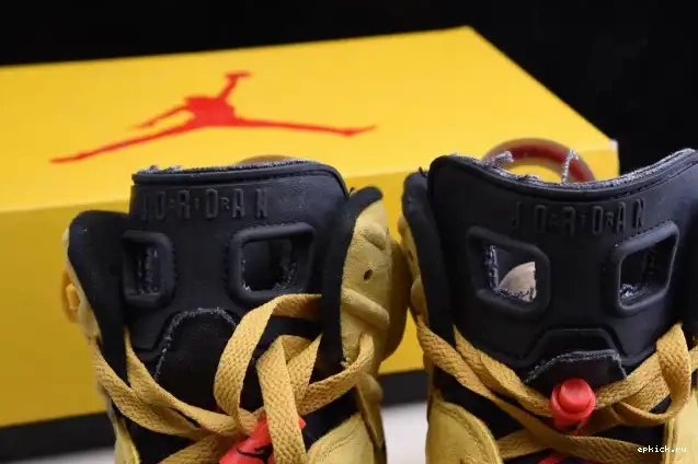 Rep EP SCOTT TRAVIS YELLOW X AIR JORDAN CN1084-300 6 0219