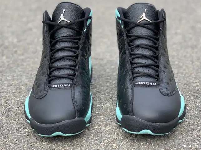 Rep EP Jordan Black 13 Retro 414571-030 Air Island Green 0211