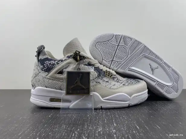 Rep EP 819139-030 Snakeskin Jordan 4 Retro 0211