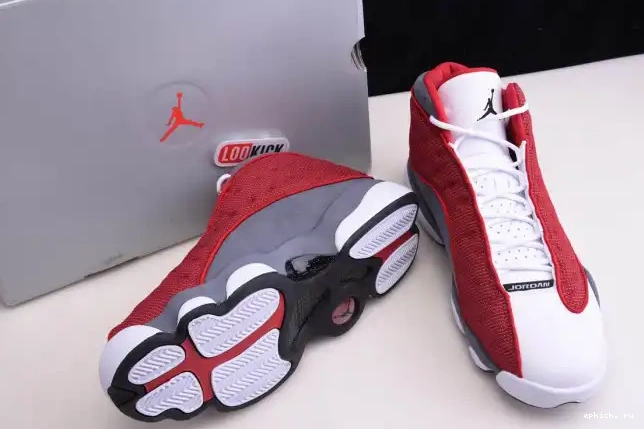 Rep EP Retro Grey Jordan Flint Red 414571-600 13 Gym Air 0225