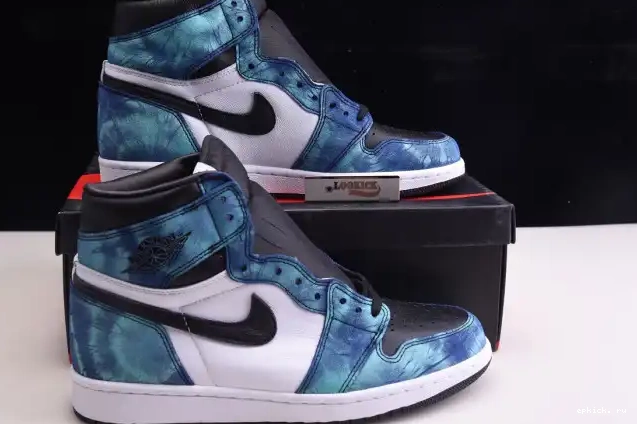 Rep EP Tie-Dye Air 1 CD0461-100 High Jordan OG 0215