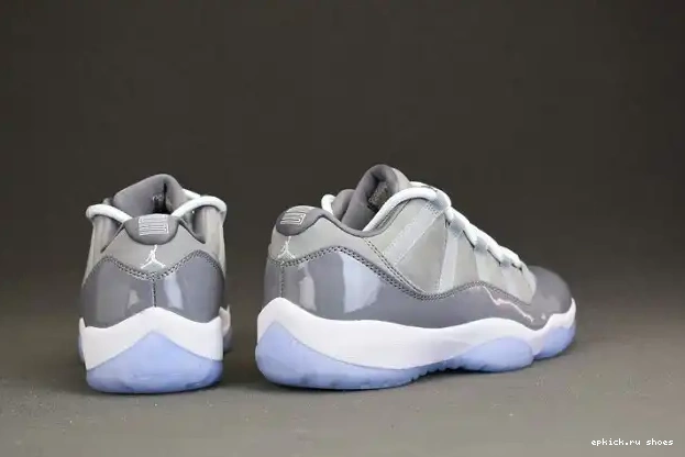 Rep EP 528895-003 Air Jordan Low Grey 11 Cool 0210