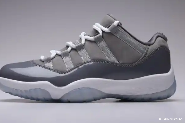 Rep EP 528895-003 Air Jordan Low Grey 11 Cool 0210