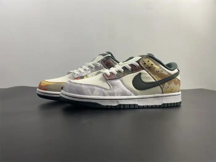 Rep EP Nike Dunk Low SE Sail Multi-Camo DH0957-100 0201