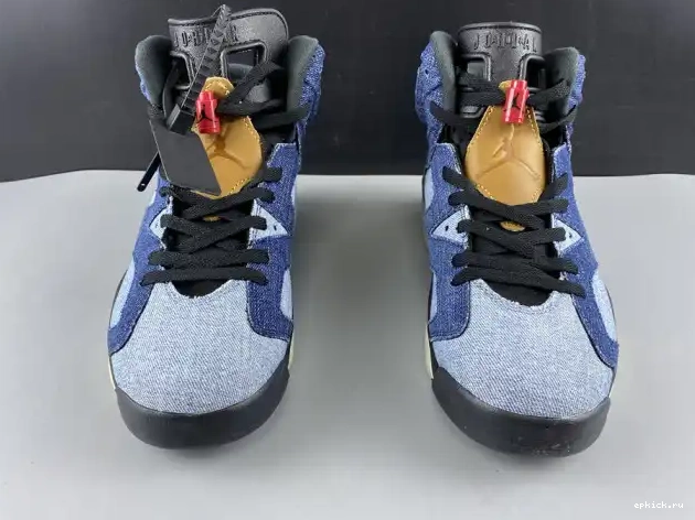 Rep EP Jordan Washed Air 6 CT5350-401 Denim 0213