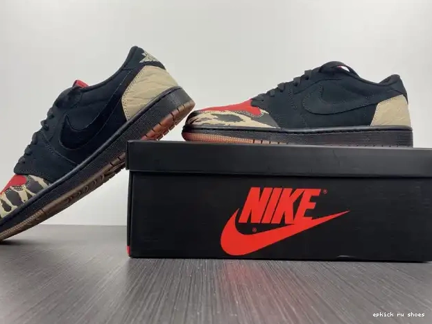 Rep EP DN3400-001 Carnivore x SoleFly Jordan 1 Low Air 0225