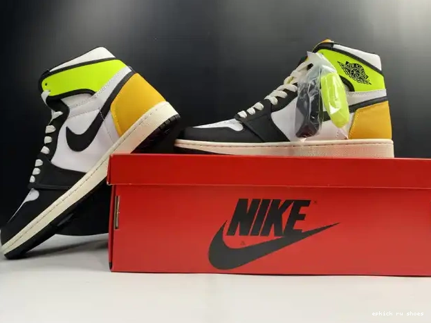 Cheap EP GOLD' AIR 1 JORDAN 'VOLT RETRO HIGH OG 555088-118 0213