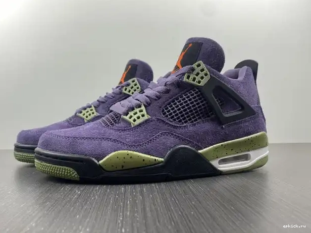 Cheap EP WMNS Canyon Air Jordan 4 AQ9129-500 Purple 0220