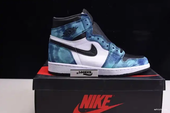 Rep EP Tie-Dye Air 1 CD0461-100 High Jordan OG 0215